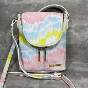 Steve Madden Crossover Tasche Pastell Hell Mehrfarbig Kartenfächer Reißverschluss - Bild 1 von 12