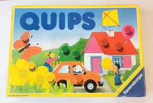 Quips (Ravensburger 1972) Juego de Color Infantil Vintage a Juego - Imagen 1 de 7