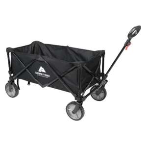 Ozark Trail Multi-Purpose Big Bucket Cart, Black Wagon, Height 24" NEW - Picture 1 of 13