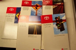 2019 TOYOTA TACOMA NAVIGATION OWNERS MANUAL AND RELATED MANUALS QTY 5 - Bild 1 von 6