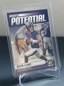 2024 Panini Donruss Optic - Devin Leary RC - Hidden Potential #18 - Bild 1 von 3