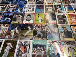 Baseball card lot Nolan Ryan Ken Griffey Jr Mike Schmidt Schmidt Rivera Puckett+ - Picture 1 of 19