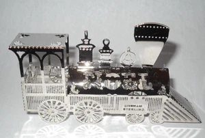 Gorham Sterling Silber Ornament 3-D Zug Lokomotive NOEL 1979 - Bild 1 von 11