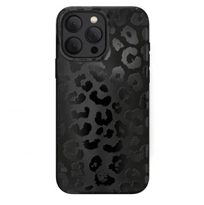 Black Leopard Cheetah Print Case für iPhone 15 Pro Max - Kompatibel mit MagS... - Bild 1 von 7