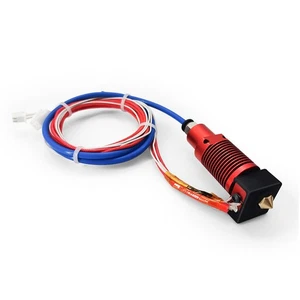 24V Assembled Extruder Hot End Kit 0.4mm Nozzle Heating Block Silicone TDW - Afbeelding 1 van 7