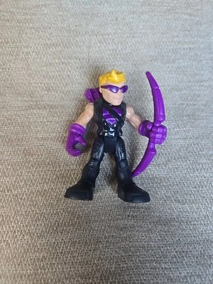 Figura Marvel Playskool Imaginext Heroes HAWKEYE Capitán América Jungle Squad Foto 1 de 3