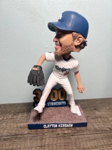 Clayton Kershaw 3000 Career Strikeouts Dodgers SGA  2025 Bobblehead 9/20 - Picture 1 of 5