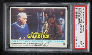 1978 Battlestar Galactica Galacticans Discuss Their Dilemma #72 PSA 9 MINT 0ts2 - Picture 1 of 3