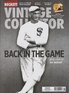 Beckett Vintage Collector Price Guide August/September Joe Jackson Cover - Picture 1 of 3