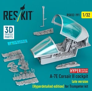 Reskit RSU32-0191 1:32 A-7E Corsair II late cockpit (edizione iperdettagliata) - Foto 1 di 3