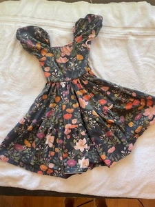 Alice + Ames The Peter Pan Ballettkleid Midnight Botany Größe 5 - Bild 1 von 5