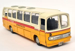 Tekno 1/50 Mercedes Benz O302 PTT Bus / Coach 950 Yellow Vintage Model Bus - Picture 1 of 8