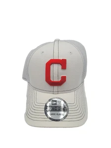 CLEVELAND "INDIANS" GUARDIANS NEW ERA HAT 39THIRTY FITTED MLB BASEBALL CAP  NEW - Picture 1 of 8