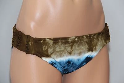 Nuevo con etiquetas Traje de baño Lucky Brand Bikini parte inferior Hipster talla S TINTA Foto 1 de 3