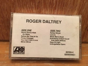 Promo Only- Rocks In The Head - Roger Daltrey (cassette) Tape 1992 Rare The Who - Picture 1 of 3