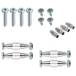 Inline Skates Replacement Axles Skate Upgrade Kit with Aluminum Bearings Spacers - Picture 1 of 5