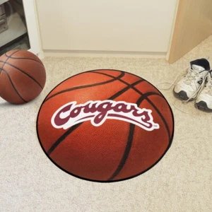NCAA - Washington State Cougars Basketball Rug - 27in. Diameter - Picture 1 of 5