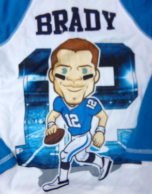 RARO Brady Bunch of Tom Brady New England Patriots Colección NFL 100 LEYENDA Foto 1 de 4