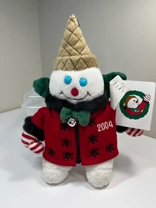 "Adorno de felpa Mr. Bingle 2004 con etiquetas 10"" Dillards New Orleans Navidad" - Imagen 1 de 7