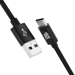 0,5m USB-C Kabel Nylon Szybkie ładowanie Kabel do transmisji danych do Samsung Huawei HTC LG - Zdjęcie 1 z 7