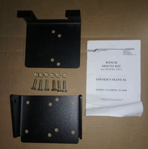 CYCLE COUNTRY WINCH MOUNT KIT FOR SUZUKI ATV'S - MODEL 25-4100 - NEW - Picture 1 of 3