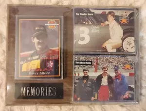 Davey Allison #23 Erinnerungen Plakette 6" x 8" The Wonder Years - The Allison Gang - Bild 1 von 5