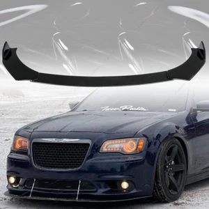 For Chrysler 300 SRT8 2012-2014 Front Bumper Lip Spoiler Splitter Body Kits - Picture 1 of 10