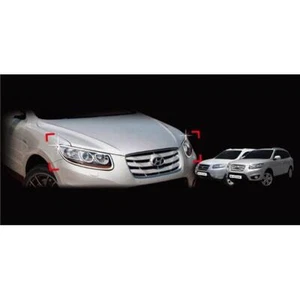 Auto Clover Chrome Head Light Surround Trim for Hyundai Santa Fe 2007 - 2012 - Picture 1 of 2