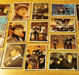 1964 Beatles Topps Color Series Trading Cards Set of 24 - Picture 1 of 10