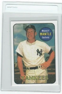 1986 Sports Design Products JD McCarthy  Mickey Mantle #4 Card Yankees - Picture 1 of 2