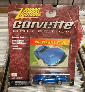 JOHNNY LIGHTNING 1970 CORVETTE COUPE “ BLUE” - Picture 1 of 2