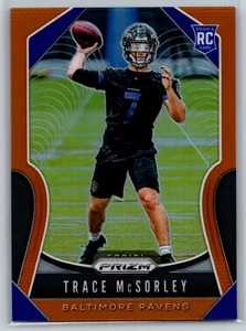 Trace McSorley 2019 Panini Prizm Orange Prizm Rookie /249 #309 Baltimore Ravens - Picture 1 of 2