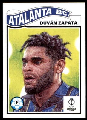 Duvan Zapata 2022 Topps Living Set UEFA Champions League #484 - Image 1 of 2
