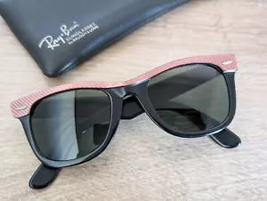 Vintage BL Ray-Ban Rose Top Wayfarer Sunglasses Made in USA 50/22 - Foto 1 di 12