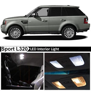 18x White LED Lights Interior Package For 2005-2013 Range Rover Sport L320 - Picture 1 of 12