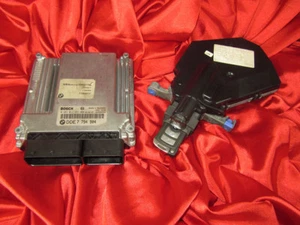 BMW E65 730d M57N DIESEL ENGINE DDE CAS/ZAS START/STOP SWITCH KEY ECU SET - Picture 1 of 7
