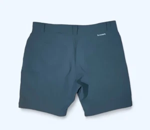 SIMMS FISHING SHORTS MENS 38 Blue Lightweight - Picture 1 of 7