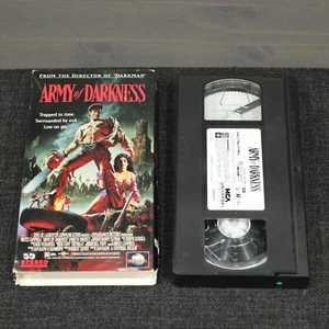ARMY OF DARKNESS VHS 1992 Cult Classic Horror Movie Bruce Campbell - Picture 1 of 7