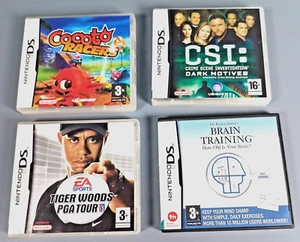 Nintendo DS Games Bundle x4 ~ With Cases & Manuals Fast & FREEPOST UK COURIER #2 - Picture 1 of 20