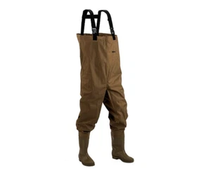 Hodgman Mackenzie Cleated Boot Foot Chest Waders Size 12 - Picture 1 of 1