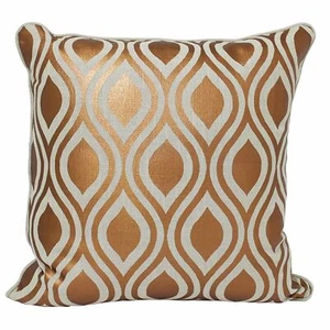 ADAM COPPER HESSIAN BED SOFA DECOR THROW COTTON CUSHION 45x45cm **FREE DELIVERY* - Bild 1 von 1