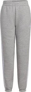 adidas Girls' Cotton Fleece Joggers  Grey Heather size small 7/8 - Picture 1 of 2