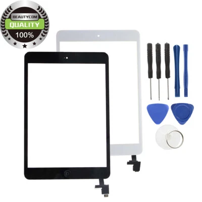 For iPad Mini 1st 2nd A1432 A1454 A1455 A1489 A1490 A1491 Screen Glass Digitizer - Image 1 of 2