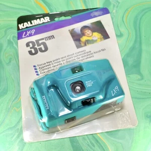 Sealed New Kalimar LX-9 Teal 35mm Film Camera Point & Shoot Lomo Retro - Picture 1 of 3