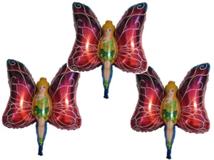 3x Foil Balloon Butterfly Helium Balloon - Picture 1 of 1