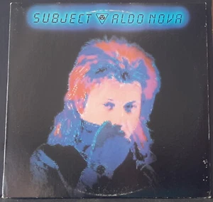 ALDO NOVA - SUJETO... RETRATO DE ALDO NOVA 1983 REC FR 38721 PRENSA DE EE. UU. - Imagen 1 de 4