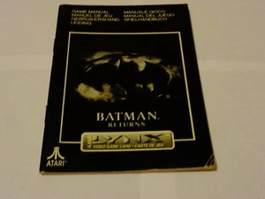 ATARI LYNX Game Manual - Batman Returns - Lot 2 - Picture 1 of 2
