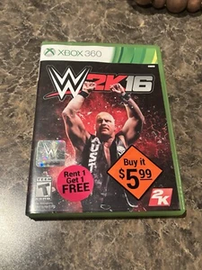 WWE 2K16 (Microsoft Xbox 360, 2015) Complete CIB Stone Cold Hulk Hogan WWF🔥 - Picture 1 of 4