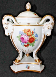Rosenthal - Selb Bavaria -Porcelain Tripod Gild Lidded Vase - Picture 1 of 8