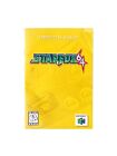 Livret d'instructions StarFox 64 (Nintendo 64, 1997) uniquement (pas de jeu)